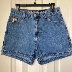 Thrifted and Vintage High waisted jean shorts